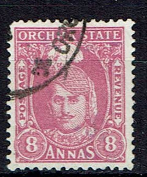 Image of Indian Feudatory States ~ Orchha SG 41 FU British Commonwealth Stamp
